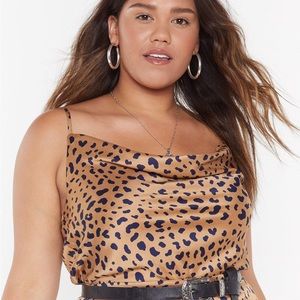 Nasty Gal Leopard Top